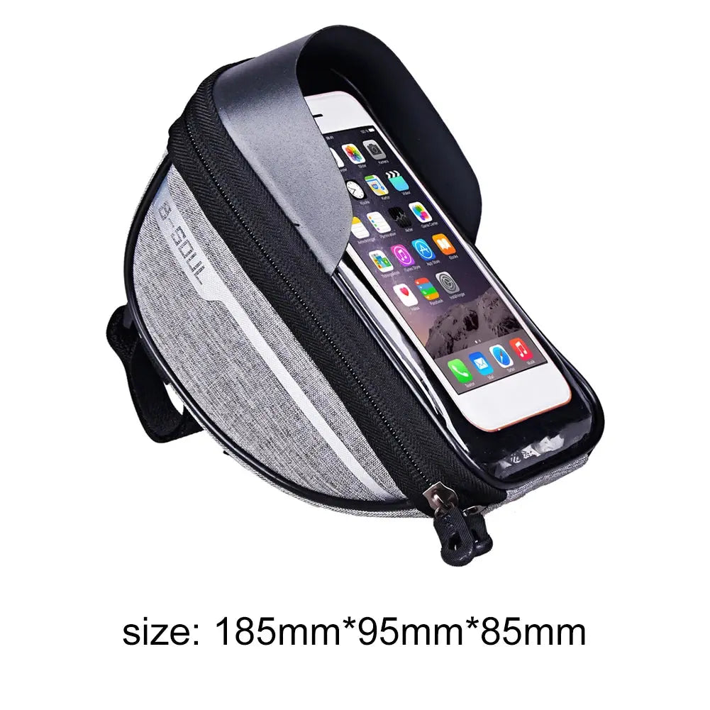 Bicycle Bag 1L Frame Front Top Tube Bike Bag Handlebar Mtb Touch Screen Cycling Bag Phone Holder Case Bicycle Accessories PowerGlide Motors & Accessories