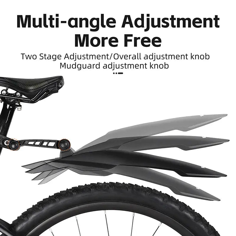 WEST BIKING Widen Bicycle Fender Mountain Bike Mudguard Quick Release For 26/27.5/29 Inch MTB Cycling Protector Bike Accessories PowerGlide Motors & Accessories