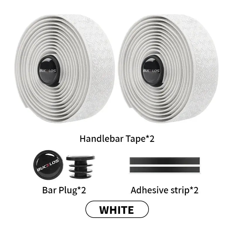 BUCKLOS Bicycle Handlebar Tapes Road Bicycle Handlebar Tape Anti-slip Waterproof Cycling Bar Wrap Road Bike Accessories PowerGlide Motors & Accessories