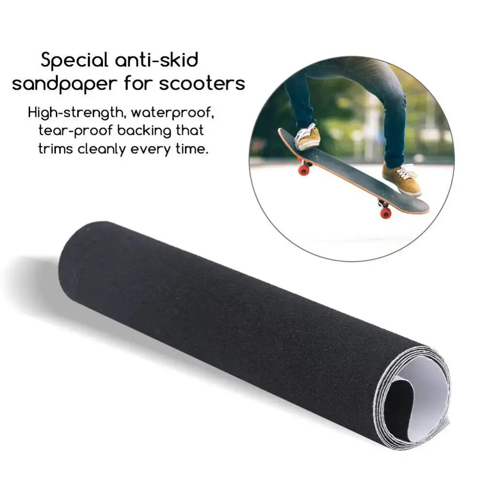 Skateboard Deck Sandpaper Grip Tape Skating Board Longboard Sandpaper Griptape Skating Board Sticker Professional PowerGlide Motors & Accessories