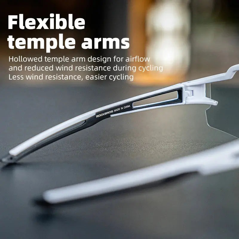 ROCKBROS Cycling Glasses Polarized UV400 Protection Bicycle Sunglasses Men Women Photochromic MTB Road Bicycle Goggles Eyewear PowerGlide Motors & Accessories