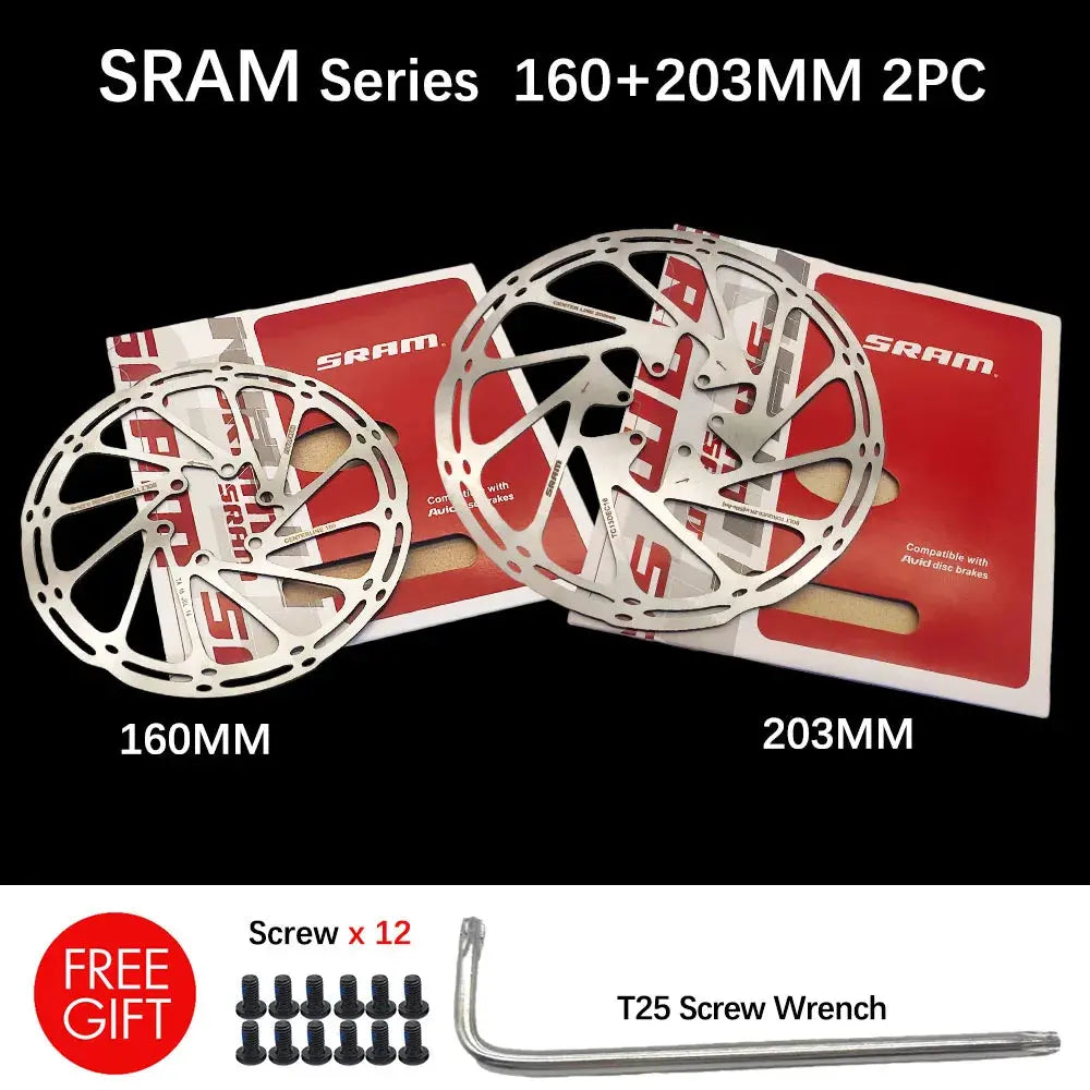 Sram AVID RT56 Bike Brake Rotor Centerline 160 180 203 Hydraulic Disc Brake Rotors With Bolts for MTB Mountain Road Bike Scooter PowerGlide Motors & Accessories