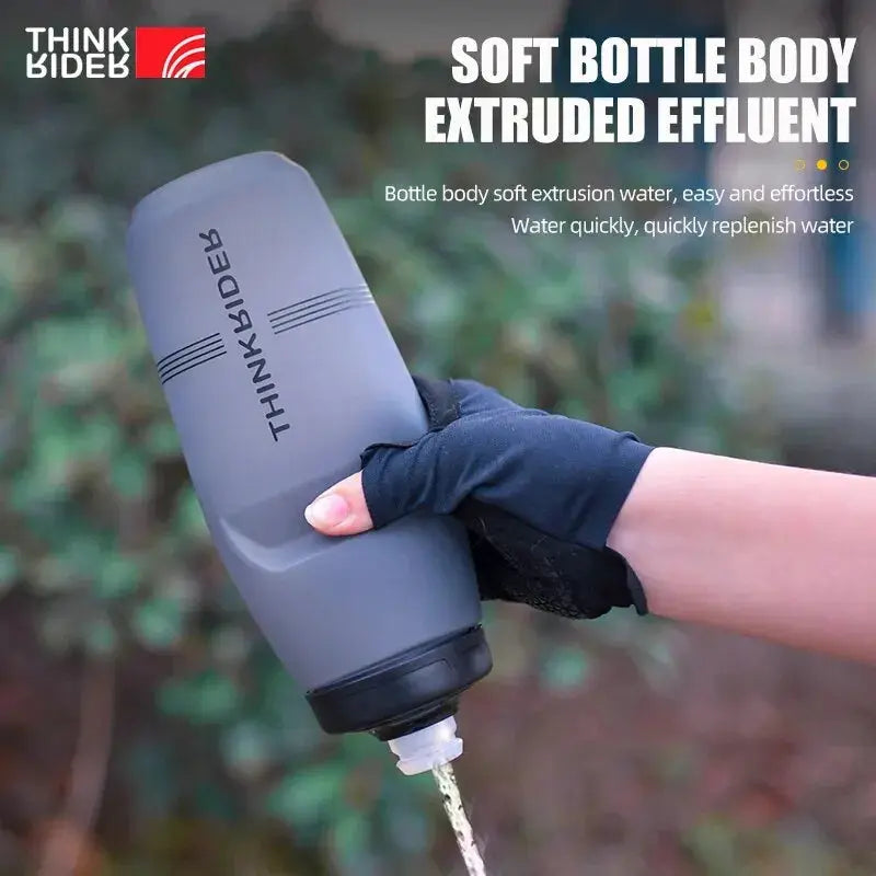 ThinkRider 620ml/750ml Bicycle Bottle MTB Road Bike Water Bottle Outdoor Sports Plastic Portable Large Capacity Drink Cycling PowerGlide Motors & Accessories