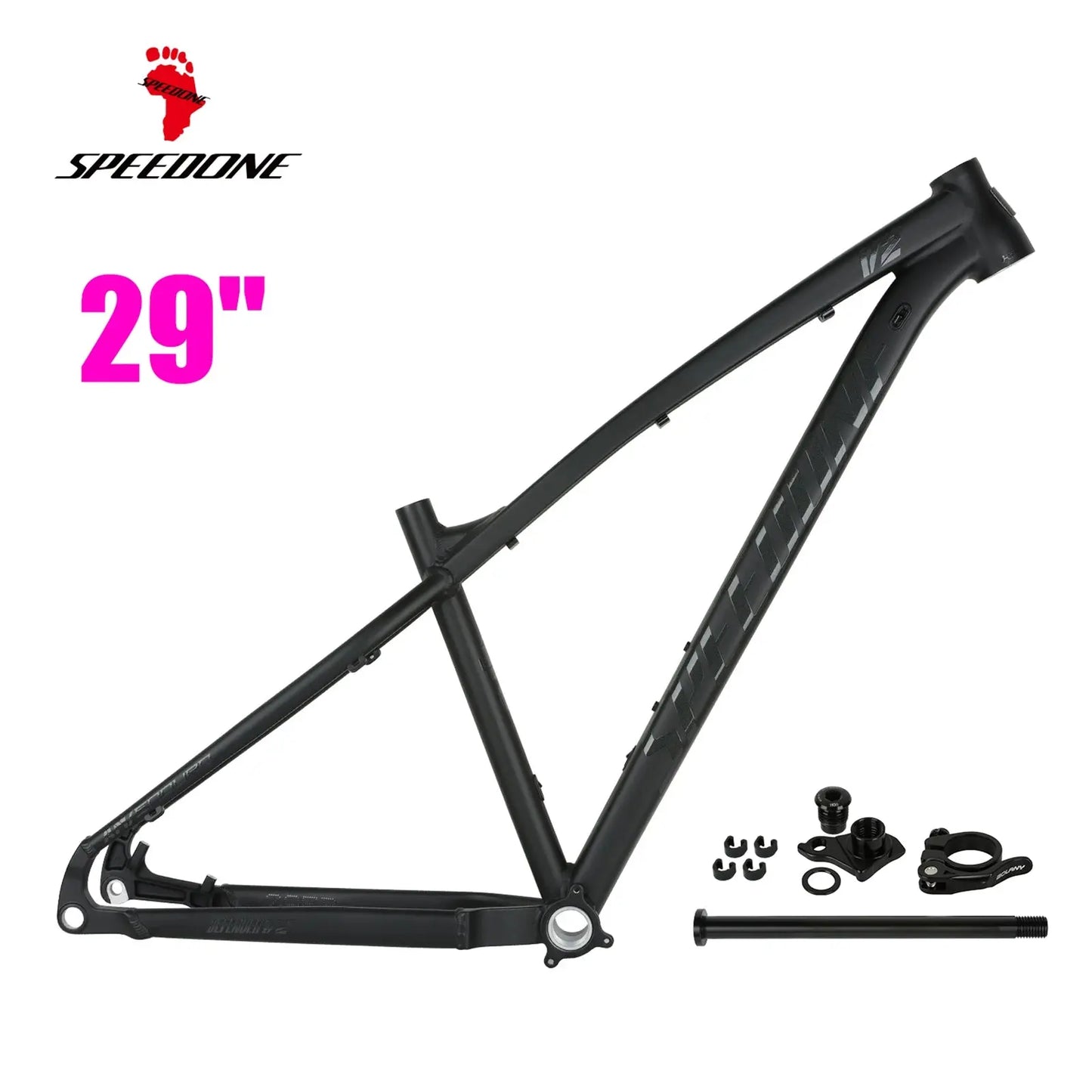 SPEEDONE DEFENDER V2 MTB AM Frame 29er Disc Brake Compatibility 12x148mm Boost All-Mountain Aluminum Alloy Bicycle Frame PowerGlide Motors & Accessories
