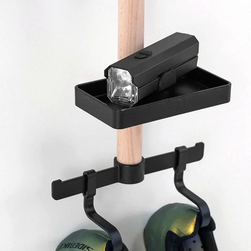 Walosphy Wall-mounted Bicycle Gear Beech Wood Rack Helmet Holder Glasses & Cyclocomputer Desktop Organizer Display Mount PowerGlide Motors & Accessories