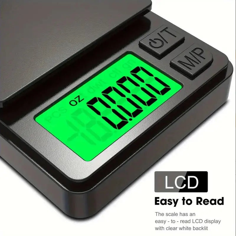 Precision Pocket Scale 1000g X 0.01g - Digital Gram, Food, Jewelry, Ounces/Grains Scale with Backlit LCD - Mini Scale for Travel PowerGlide Motors & Accessories