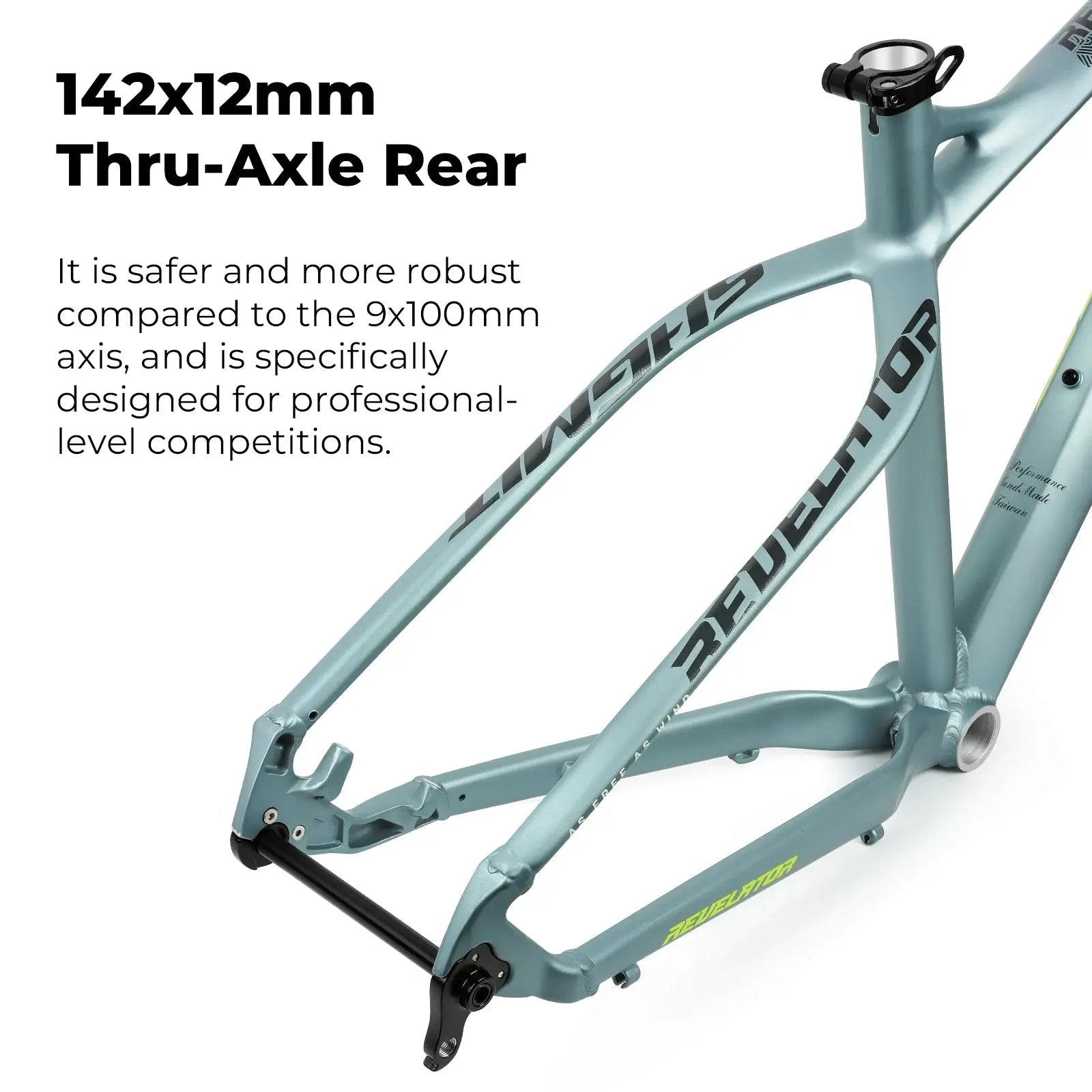 SAGMIT MTB Bike Frame Aluminum Alloy Thru Axle 29inch Mountain Bike 142x12mm Hardtail FrameInternal Cable Routing Disc Brake PowerGlide Motors & Accessories