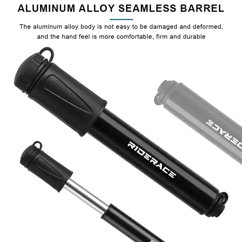 AliExpress Collection RIDERACE Bike Pump Portable Mini Cycling Hand Air Pump High Pressure Ball MTB Road Bicycle Tire Inflator PowerGlide Motors & Accessories