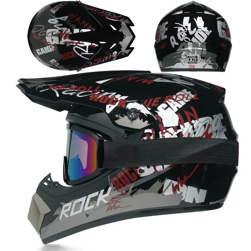 Motorcycle helmet children off-road helmet bike downhill AM DH cross helmet capacete motocross casco PowerGlide Motors & Accessories