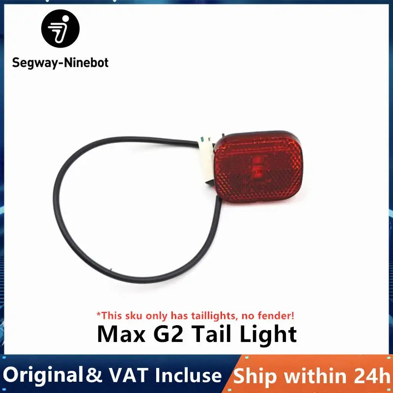 Original Mudguard for Ninebot By Segway Max G2 G65 Electric Scooter Rear Fender With Taillight Kickscooter Accessories PowerGlide Motors & Accessories