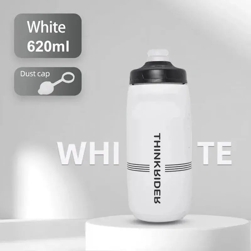 ThinkRider 620ml/750ml Bicycle Bottle MTB Road Bike Water Bottle Outdoor Sports Plastic Portable Large Capacity Drink Cycling PowerGlide Motors & Accessories