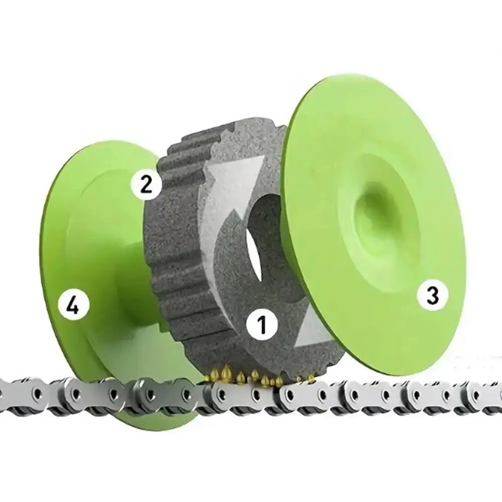 1PCS Bicycle Chain Lubricator Bike Chains Oil Roller Cleaning Bicycle Maintenance Tool Portable Bike Cycling Accessories PowerGlide Motors & Accessories