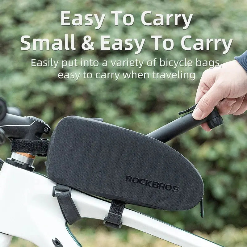 ROCKBROS Bike Pump 80PSI Schrader Presta Valve Bicyle Pump MTB Road Mini Portable Air Inflator nylon Cycling Pump Accessories PowerGlide Motors & Accessories