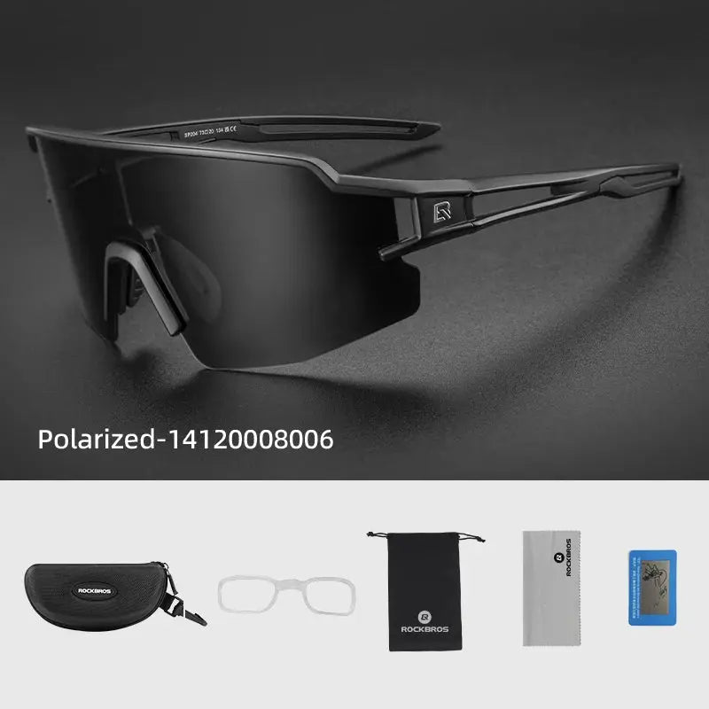 ROCKBROS Cycling Glasses Polarized UV400 Protection Bicycle Sunglasses Men Women Photochromic MTB Road Bicycle Goggles Eyewear PowerGlide Motors & Accessories