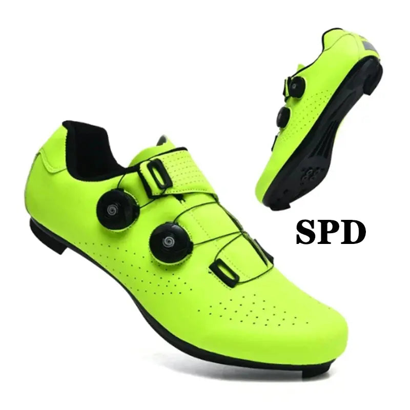 Professional Mountain Bike Cycling Shoes MTB Flat Cleat SPD Shoes Outdoor Self-Locking Big Size 47 Racing Bicycle Sneakers Men PowerGlide Motors & Accessories
