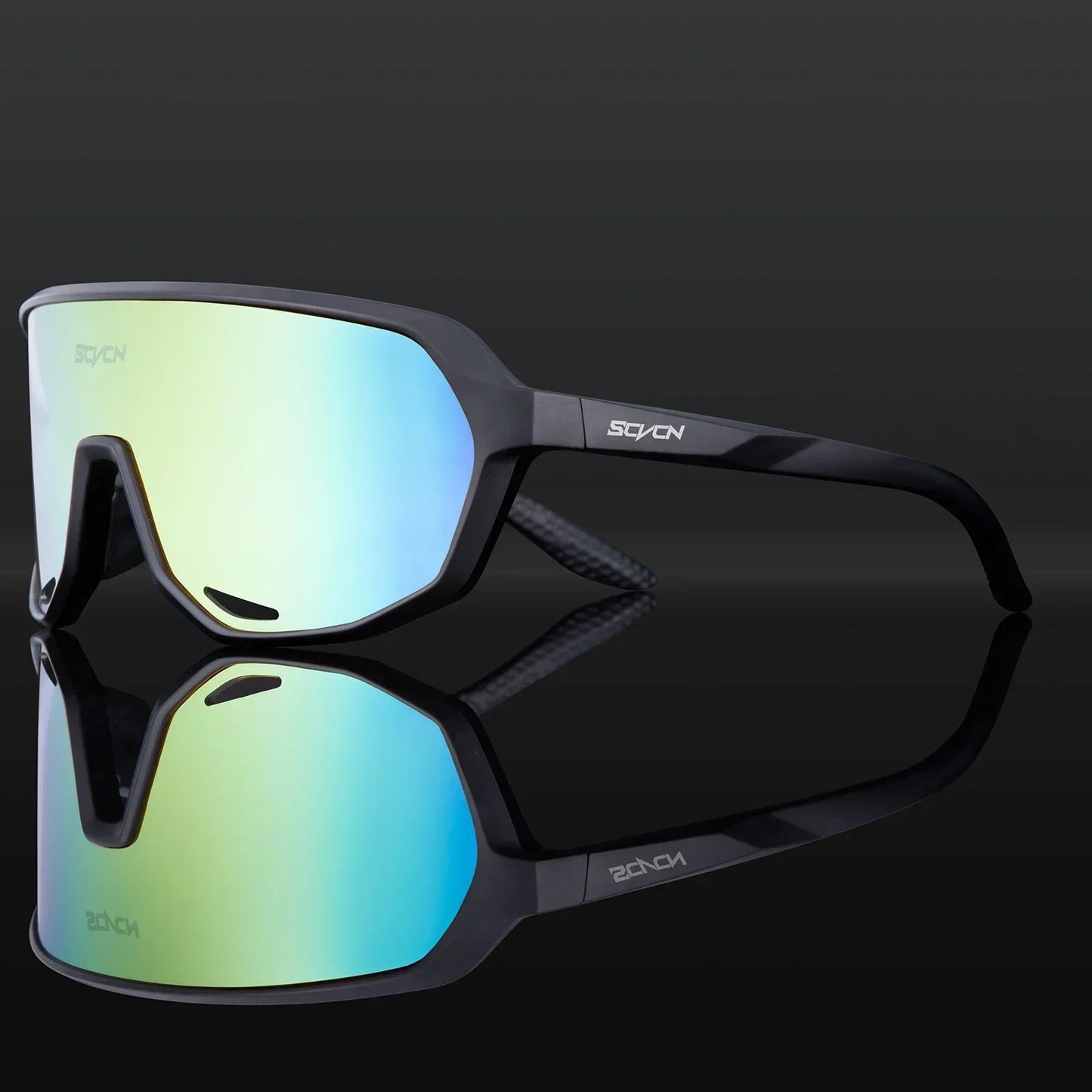 SCVCN Brand New Hiking Glasses Outdoor Sports Cycling Sunglasses UV400 Protective Glasses for Skiing Mountain Bike Accessories