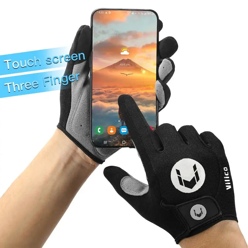 Sports Cycling Gloves Breathable Non-slip MTB Road Bike Gloves Touch Screen Men Women Outdoor Running Bicycle Gloves PowerGlide Motors & Accessories