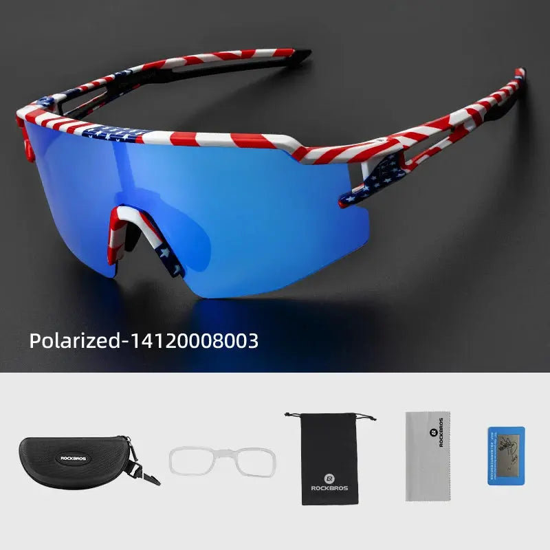 ROCKBROS Cycling Glasses Polarized UV400 Protection Bicycle Sunglasses Men Women Photochromic MTB Road Bicycle Goggles Eyewear PowerGlide Motors & Accessories