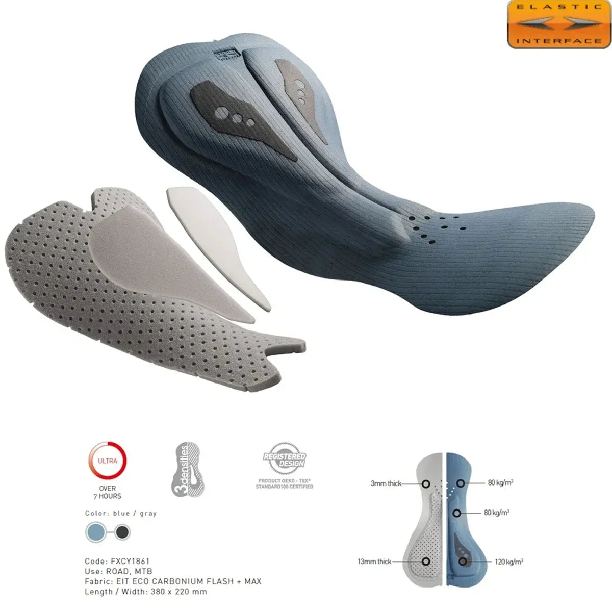 New Italian Bicycle Seat Cushion Men Cycling Bib Shorts Summer Mountain Bike Bib Shorts 8H Padded Breathable Quick Dry MTB Pants
