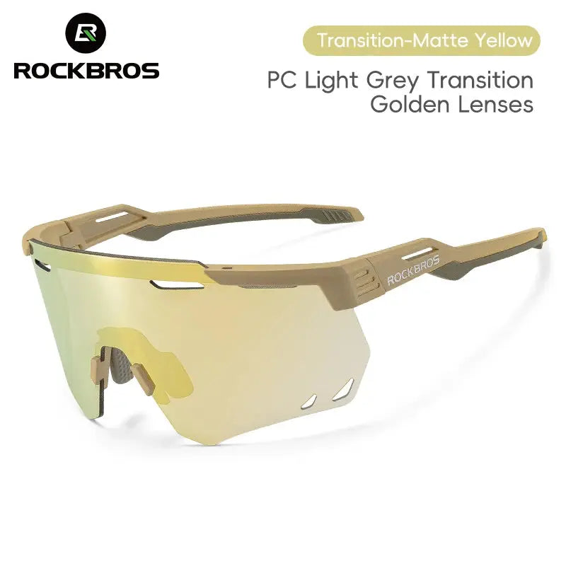 ROCKBROS Cycling Glasses MTB Road Bike Eyewear Driving Golf Goggles Protection Sports UV400 Sunglasses Polarized/Photochromic PowerGlide Motors & Accessories