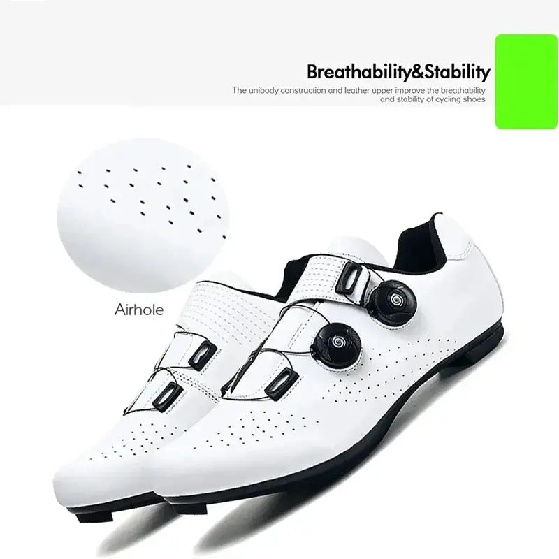 Professional Mountain Bike Cycling Shoes MTB Flat Cleat SPD Shoes Outdoor Self-Locking Big Size 47 Racing Bicycle Sneakers Men PowerGlide Motors & Accessories