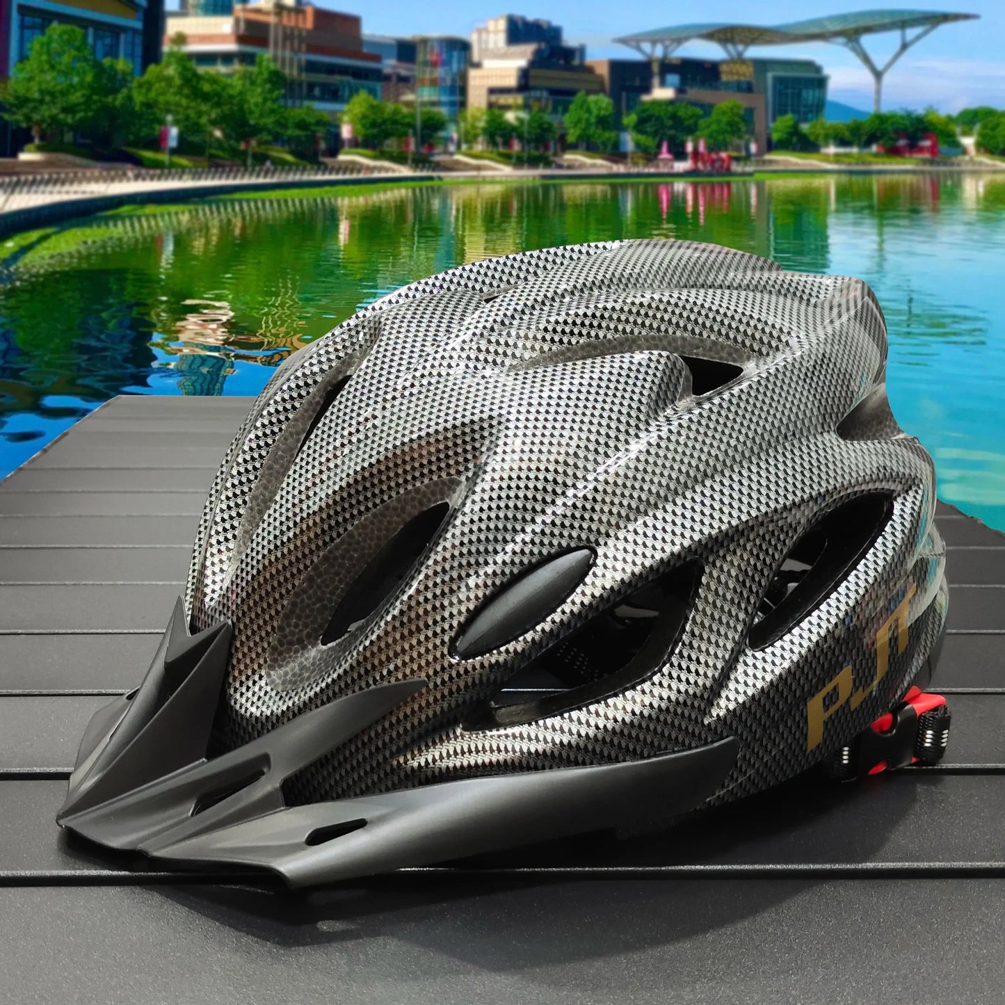 PMT New Cycling Helmet Comfort Lining Lightweight Hollow Riding Safety Head Protection Bicycle MTB Helmets Men Women Bike Helmet PowerGlide Motors & Accessories