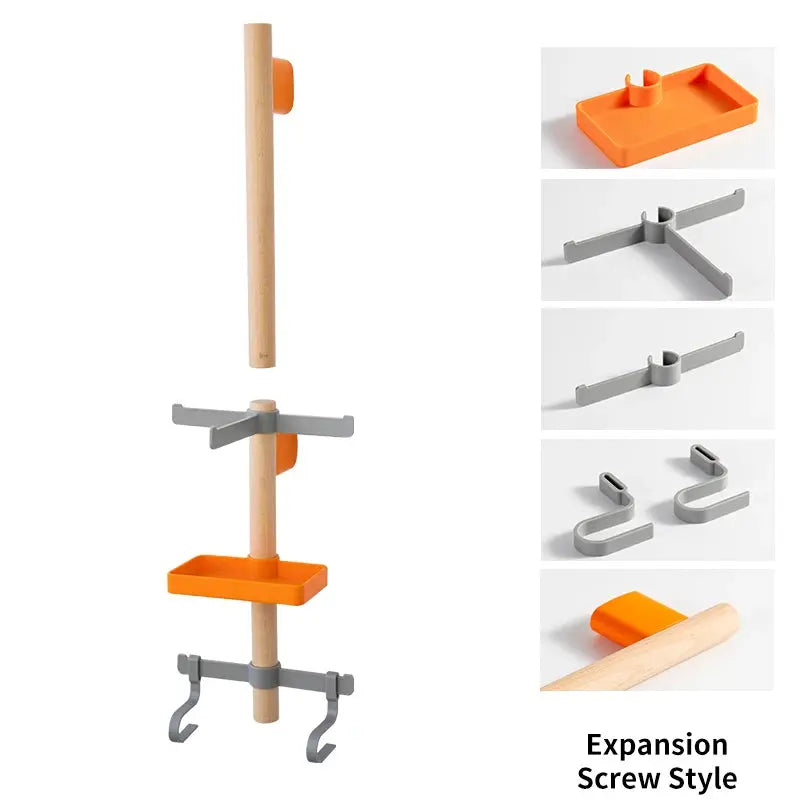 Walosphy Wall-mounted Bicycle Gear Beech Wood Rack Helmet Holder Glasses & Cyclocomputer Desktop Organizer Display Mount PowerGlide Motors & Accessories