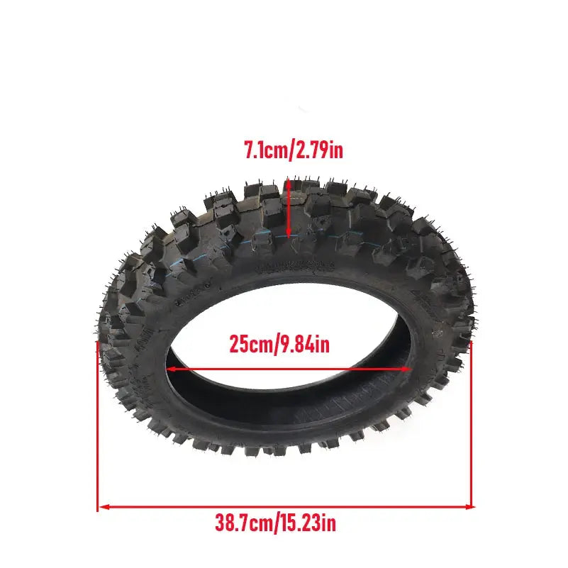 for off-road racing, motorcycle tires, dirt pits, bicycles, 80/100-10 outer tires, 3.00-10 inner tires PowerGlide Motors & Accessories