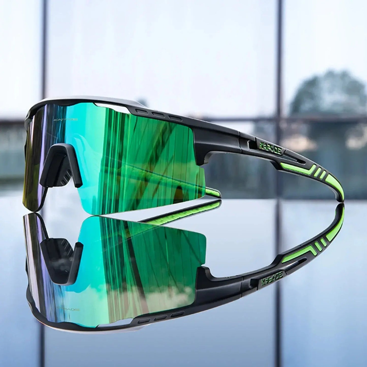 Kapvoe Photochromic Cycling Glasses MTB Riding Skating Sunglasses UV400 Polarized Fishing Goggles Man Woman Bike Bicycle Eyewear PowerGlide Motors & Accessories