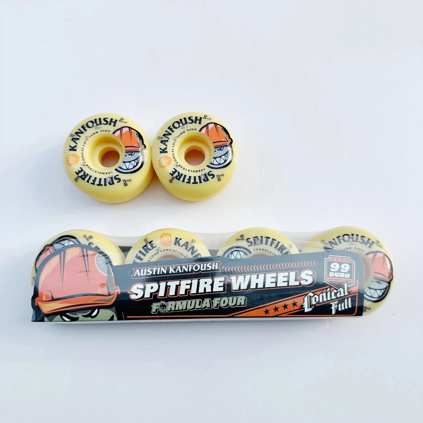 Spitfire wheels imported genuine Spitfire 52mm 101duro 53mm 54mm 56mm 99duro 80HD skateboard wheel for skateboard PowerGlide Motors & Accessories