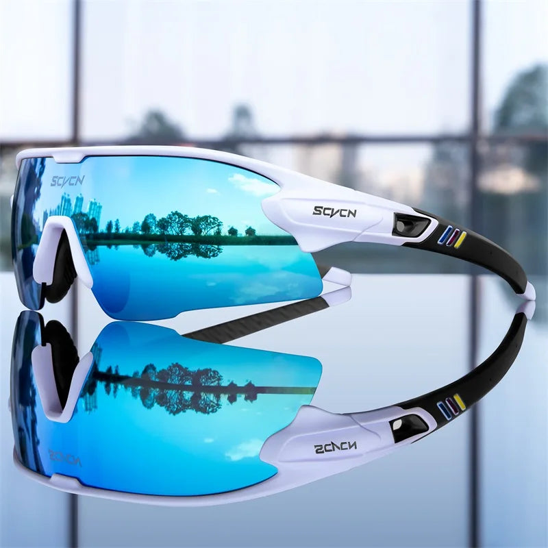 Polarized 3 Lens Men Women Fashion Cycling Fishing Sport Sunglasses 2025 MTB Road Bike Eyewear Motocross Goggles Bicycle Glasses