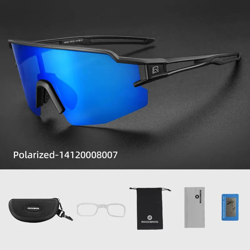 ROCKBROS Cycling Glasses Polarized UV400 Protection Bicycle Sunglasses Men Women Photochromic MTB Road Bicycle Goggles Eyewear PowerGlide Motors & Accessories