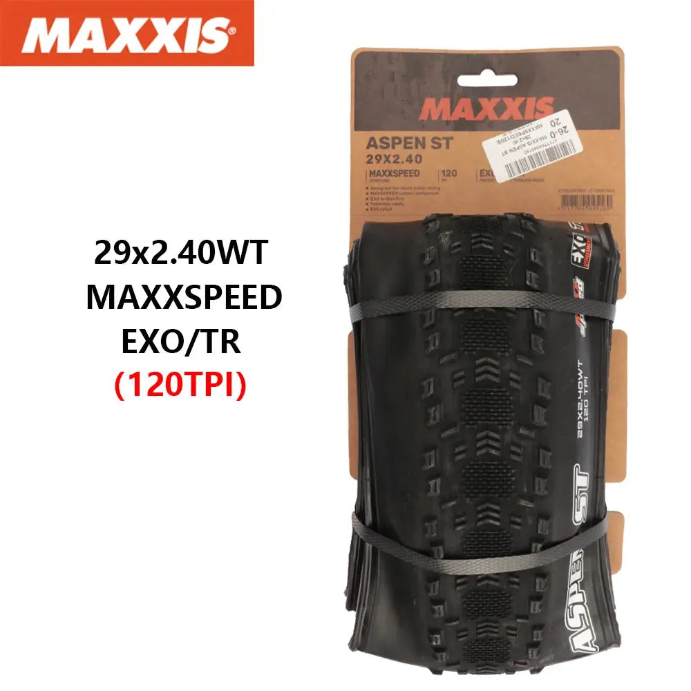 MAXXIS ASPEN ST Bike Tyre Folding Anti Puncture Tubelss Bike Tire 29x2.1 29x2.25Mountain Original XC Off-road Bicycle Tires PowerGlide Motors & Accessories