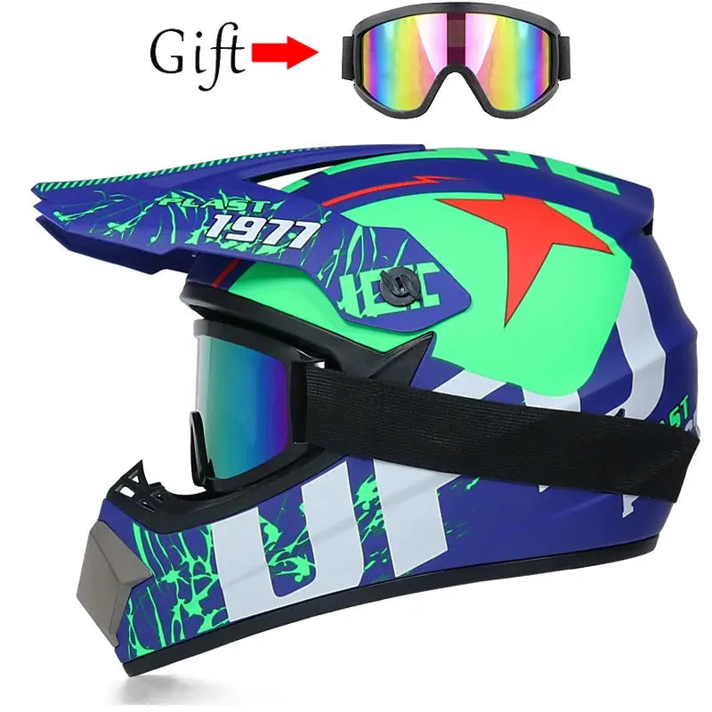 Motorcycle helmet children off-road helmet bike downhill AM DH cross helmet capacete motocross casco PowerGlide Motors & Accessories