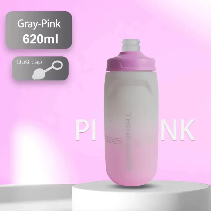 ThinkRider 620ml/750ml Bicycle Bottle MTB Road Bike Water Bottle Outdoor Sports Plastic Portable Large Capacity Drink Cycling PowerGlide Motors & Accessories