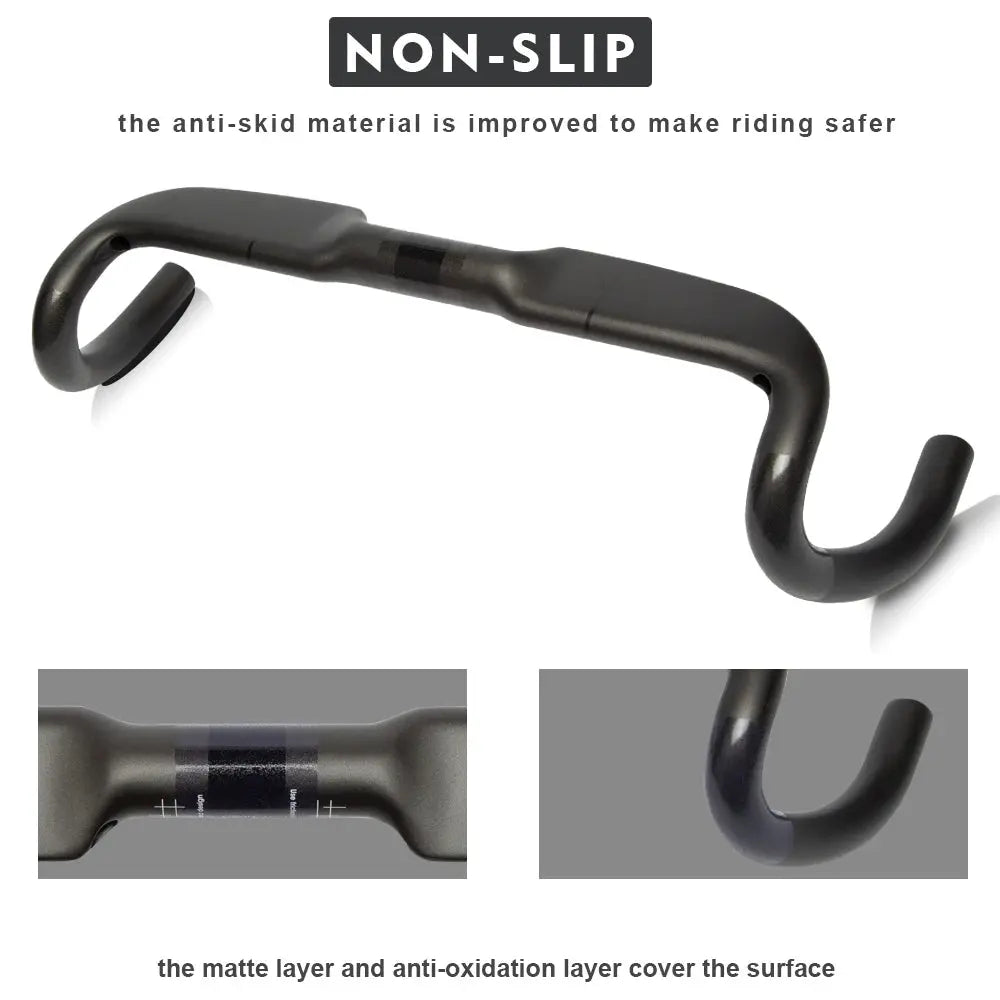 Cycling Gravel Bike Speed Handlebars RXL SL 31.8 Carbon Road Handlebar For Bicycle Internal Routing UD Matte Drop Handle Bar PowerGlide Motors & Accessories