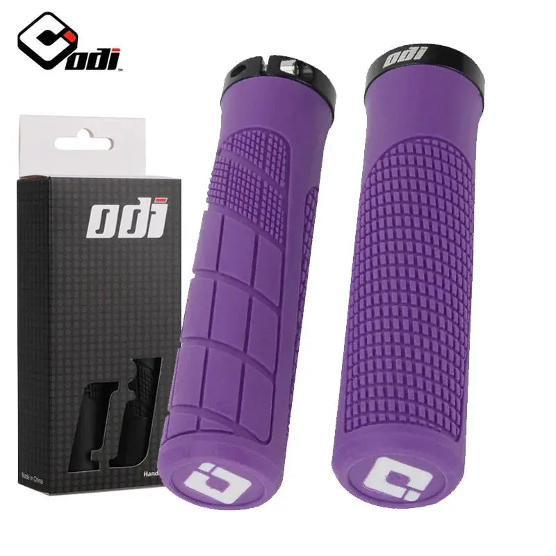 1Pair ODI Bicycle Grips For MTB Mountain Bike Handlebar Cuffs Cover Anti-Slip Lockable Grips Bike Fists Cycling Part Accessories PowerGlide Motors & Accessories