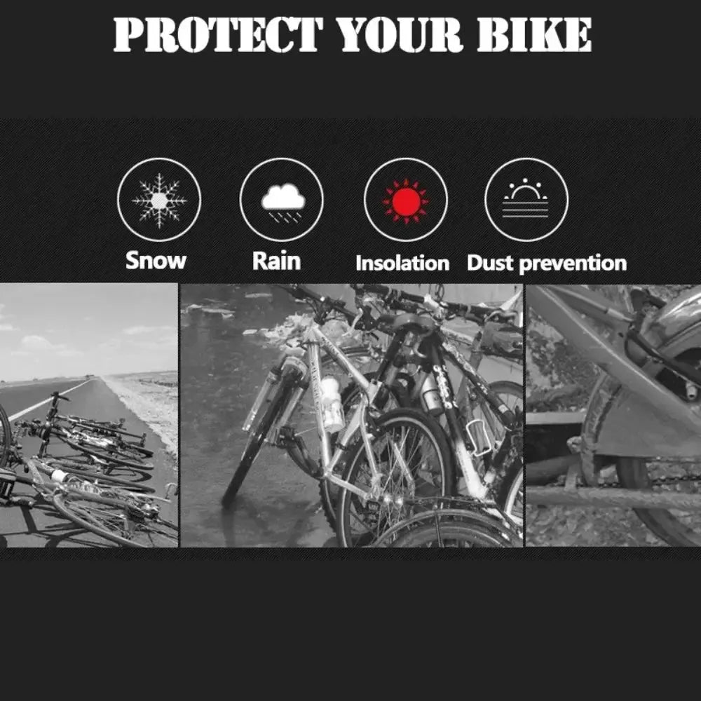 Bicycle Gear Waterproof Raincover Bike motorcycle Cover Outdoor Sunscreen Cover MTB Bicycle Case Cover Bike Gear Bike Accessory PowerGlide Motors & Accessories