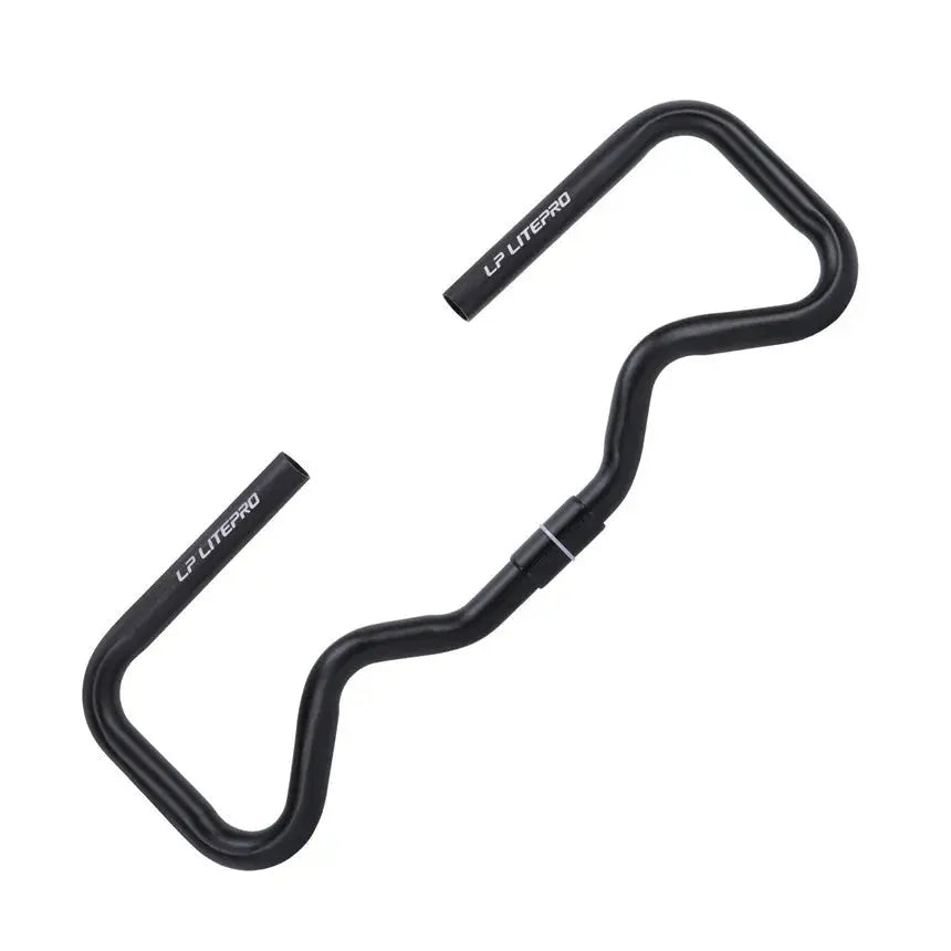 LP Litepro 25.4x490MM P Handlebar Aluninum Alloy Butterfly Handle Bar 22.2MM For Brompton Folding Bike Winter Cycling Accessorie PowerGlide Motors & Accessories