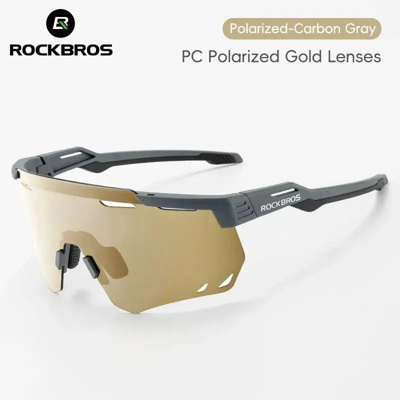ROCKBROS Cycling Glasses MTB Road Bike Eyewear Driving Golf Goggles Protection Sports UV400 Sunglasses Polarized/Photochromic PowerGlide Motors & Accessories