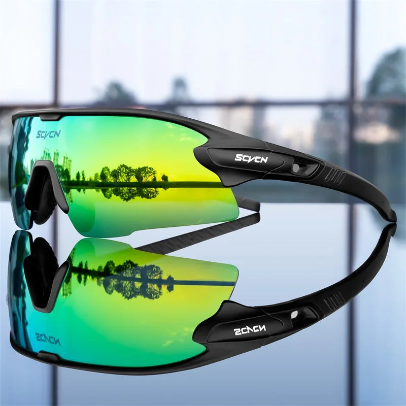 Polarized 3 Lens Men Women Fashion Cycling Fishing Sport Sunglasses 2025 MTB Road Bike Eyewear Motocross Goggles Bicycle Glasses
