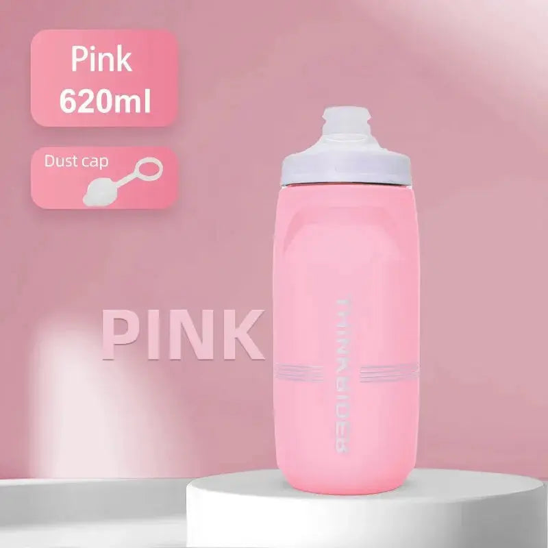 ThinkRider 620ml/750ml Bicycle Bottle MTB Road Bike Water Bottle Outdoor Sports Plastic Portable Large Capacity Drink Cycling PowerGlide Motors & Accessories