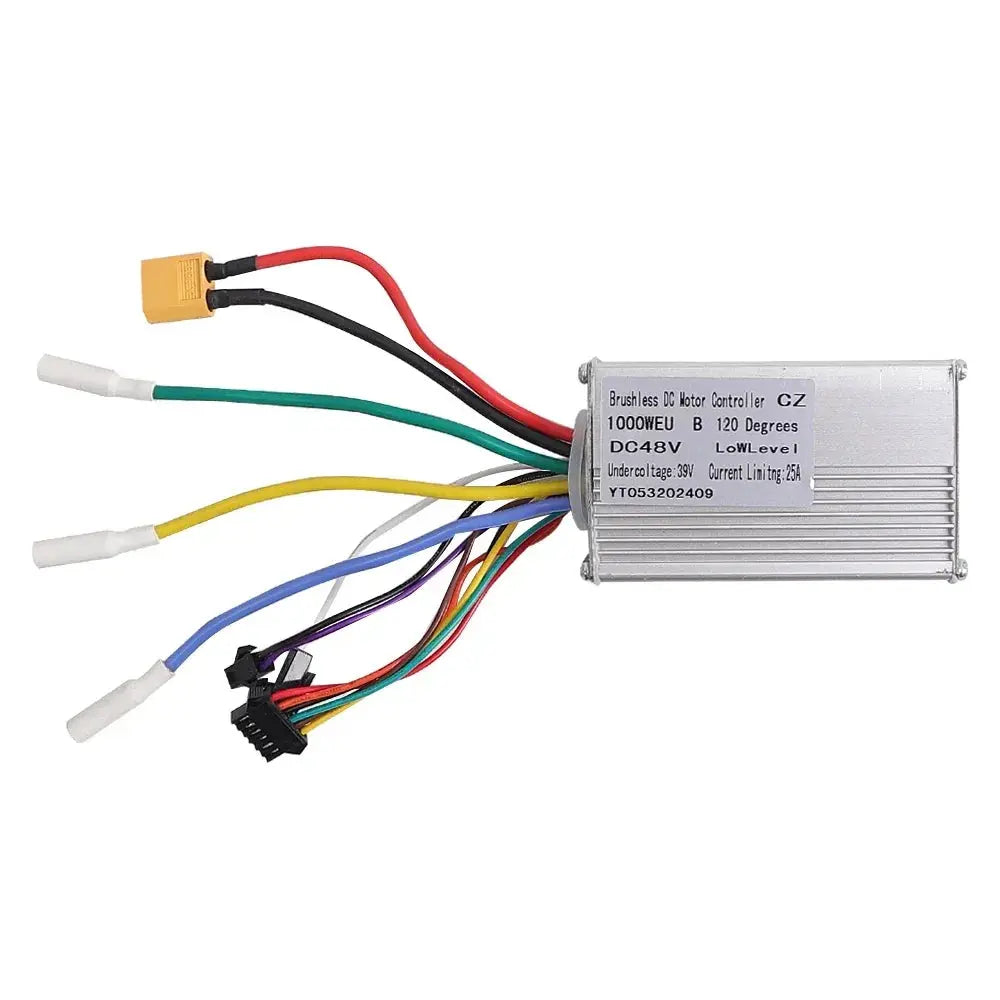 For KUGOO G-Booster Electric Scooter Combination Set Dual Drive Motor Controller Kit with LCD Display Dial Accelerator 48V 1000W PowerGlide Motors & Accessories