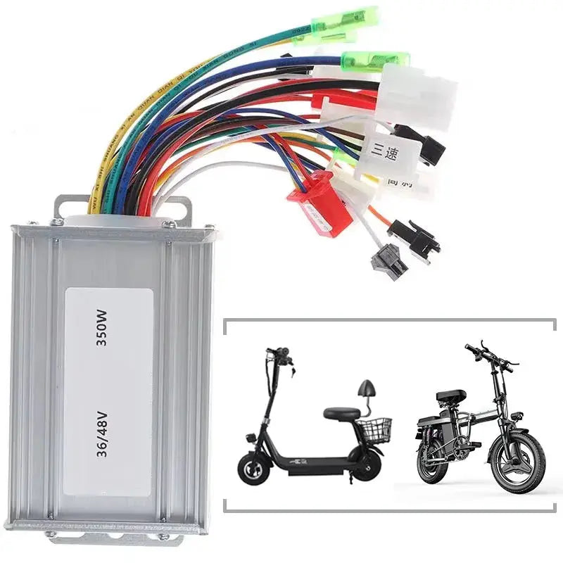 Electric Bicycle Accessories 36V/48V Electric Bike 350W Brushless DC Motor Controller For Electric Bicycle E-bike Scooter PowerGlide Motors & Accessories