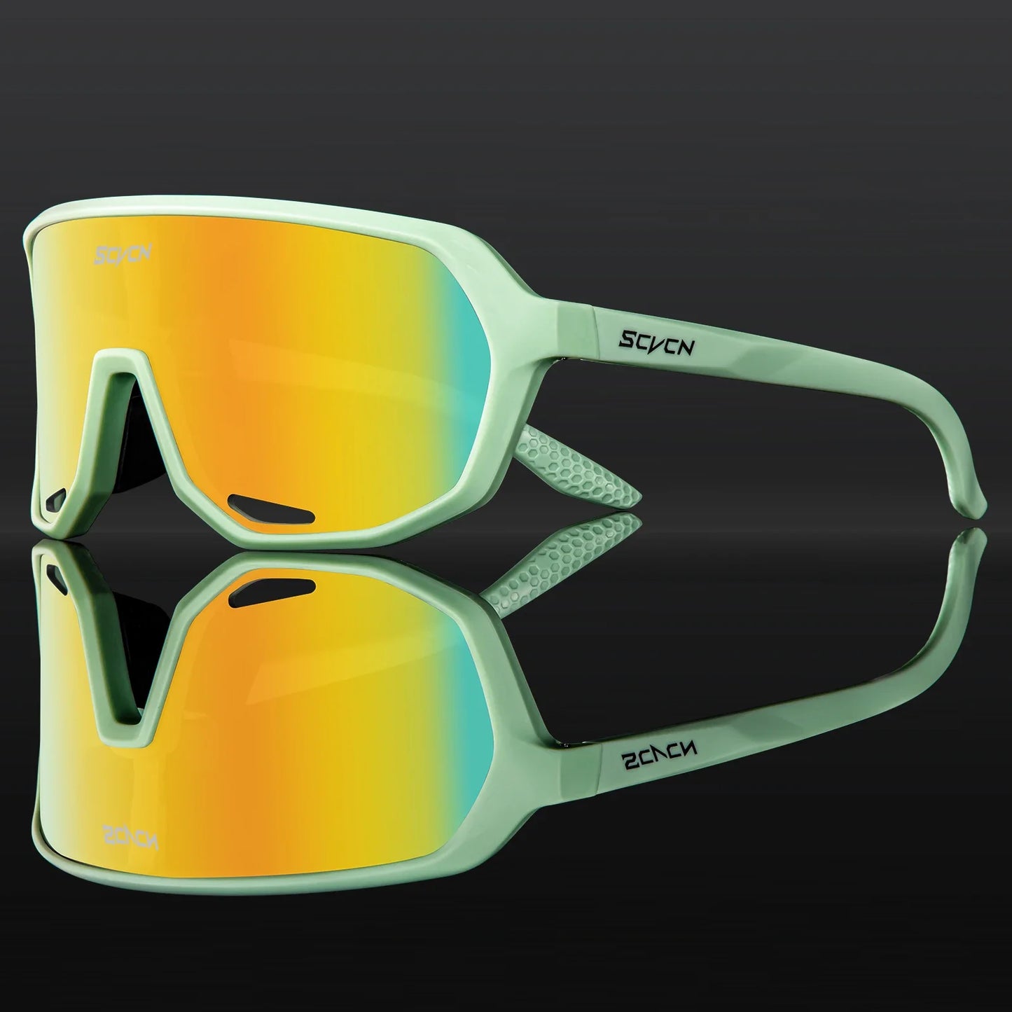 SCVCN Brand New Hiking Glasses Outdoor Sports Cycling Sunglasses UV400 Protective Glasses for Skiing Mountain Bike Accessories