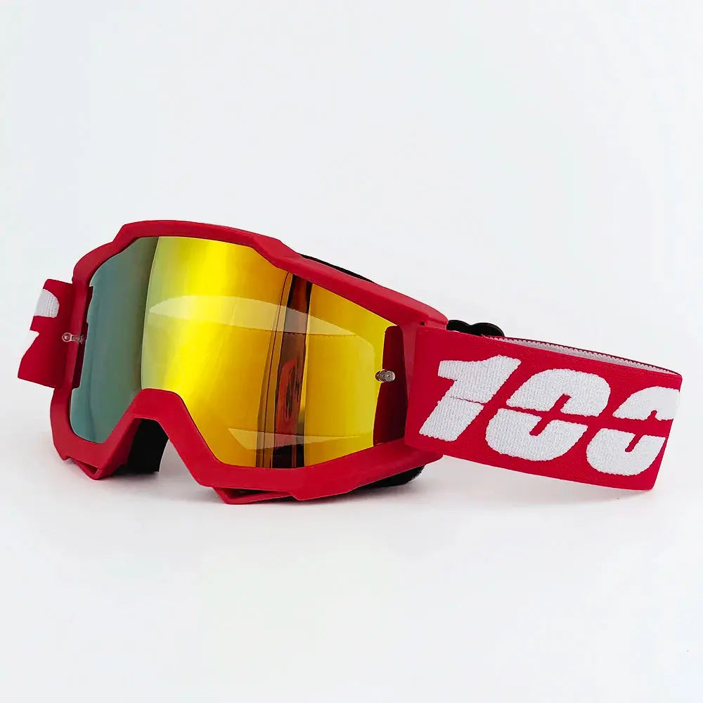 100 Motorcycle Goggles Motocross Racing Goggles Motorcycle Glasses Motocross Goggles Glasses Cycling Mtb Glasses PowerGlide Motors & Accessories