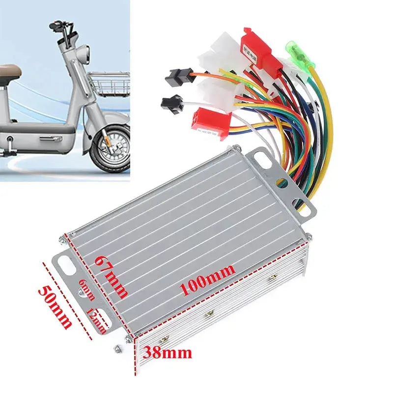 Electric Bicycle Accessories 36V/48V Electric Bike 350W Brushless DC Motor Controller For Electric Bicycle E-bike Scooter PowerGlide Motors & Accessories