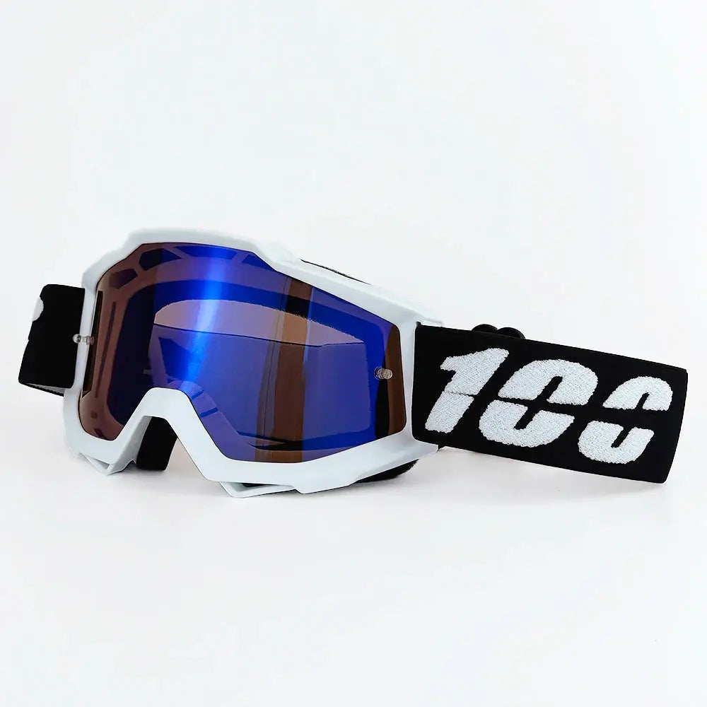 100 Motorcycle Goggles Motocross Racing Goggles Motorcycle Glasses Motocross Goggles Glasses Cycling Mtb Glasses PowerGlide Motors & Accessories