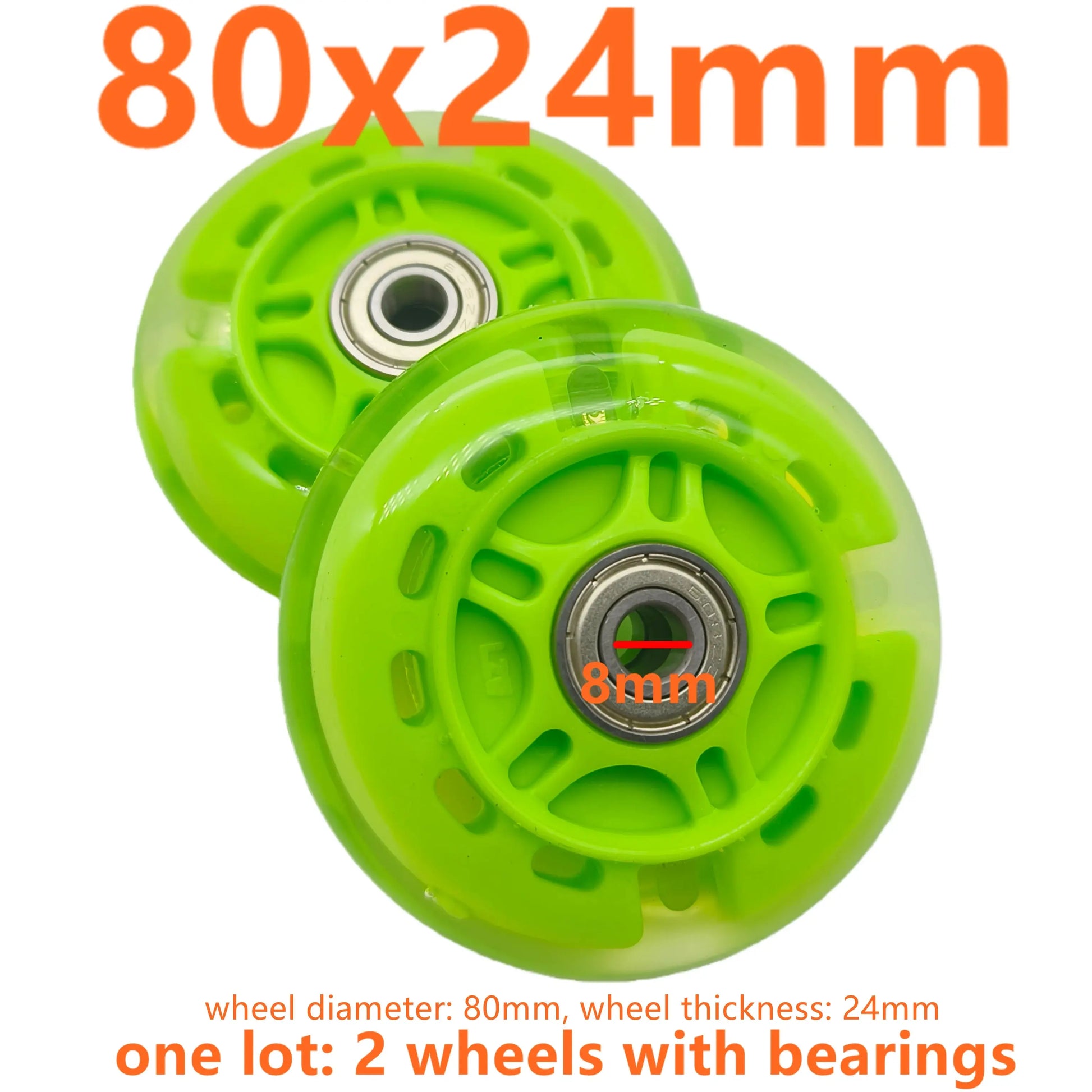 children scooter wheel flashing lighting wheel 80MM 100mm 120mm PU wheel for children scooter PowerGlide Motors & Accessories