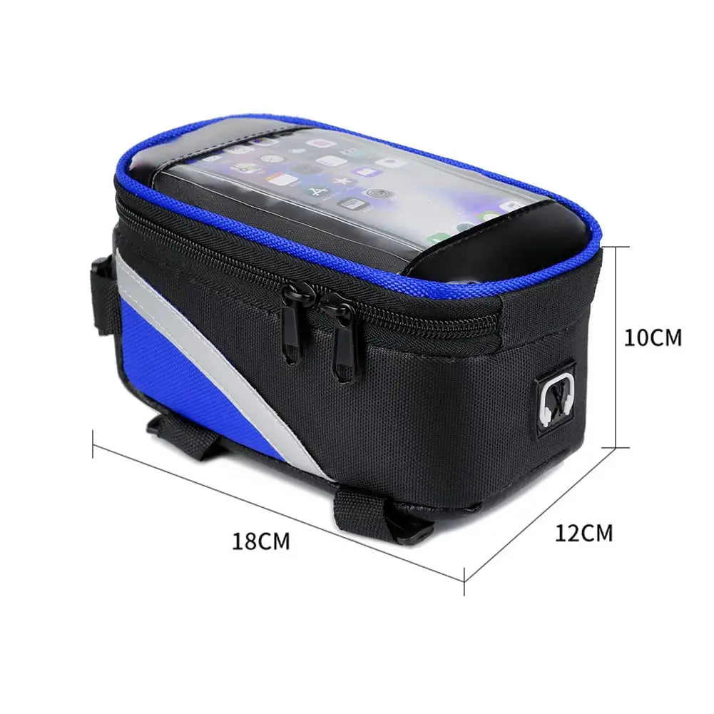 Bicycle Bag 1L Frame Front Top Tube Bike Bag Handlebar Mtb Touch Screen Cycling Bag Phone Holder Case Bicycle Accessories PowerGlide Motors & Accessories